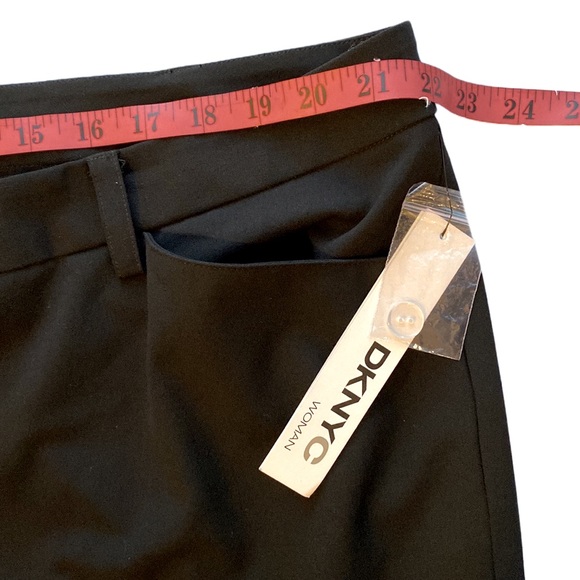 NWT 🖤 DKNYC Stretch Straight Leg Dress Pants, Front Zip/Pockets/Belt Loops, 18W - Picture 10 of 16